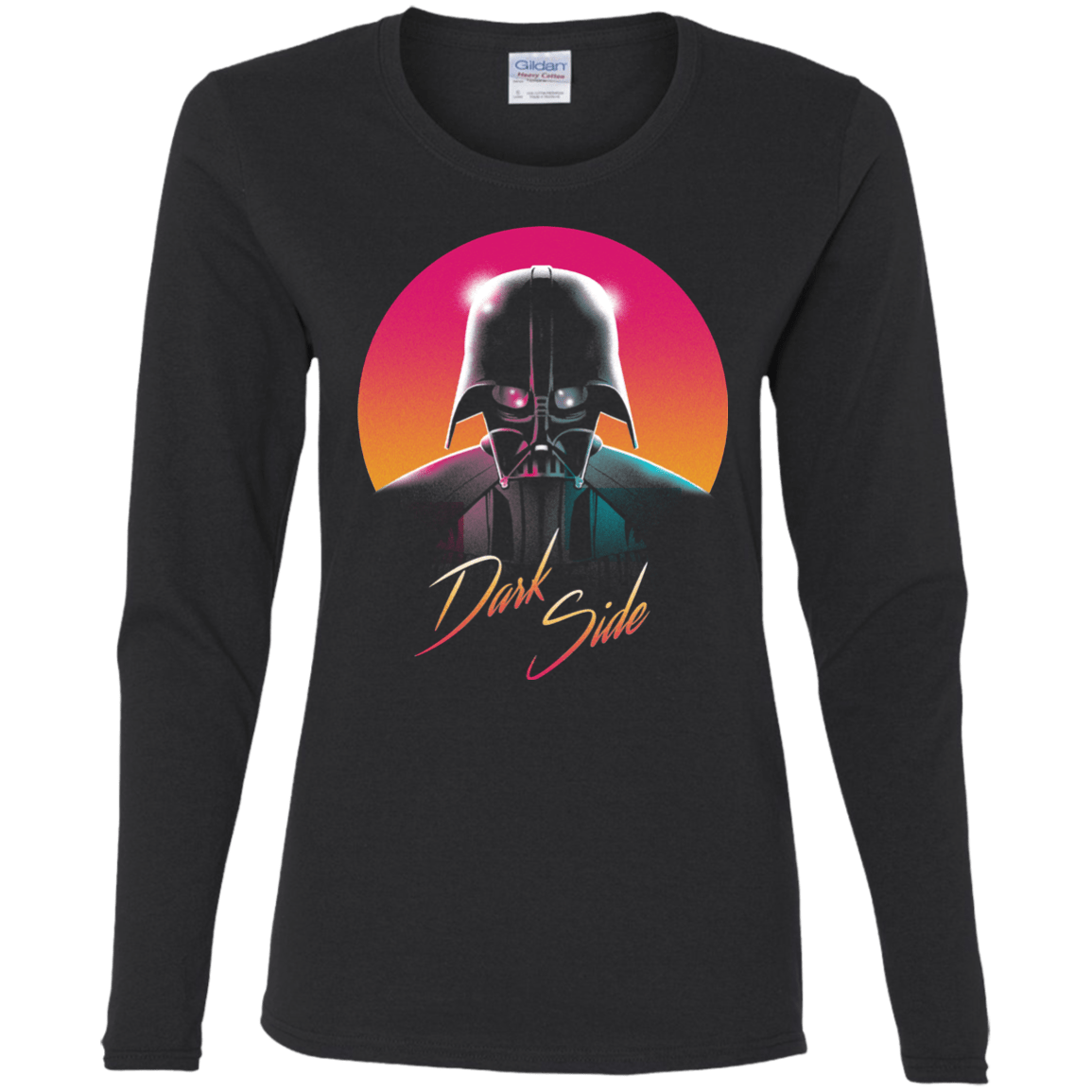 T-Shirts Black / S The Dark Side Women's Long Sleeve T-Shirt