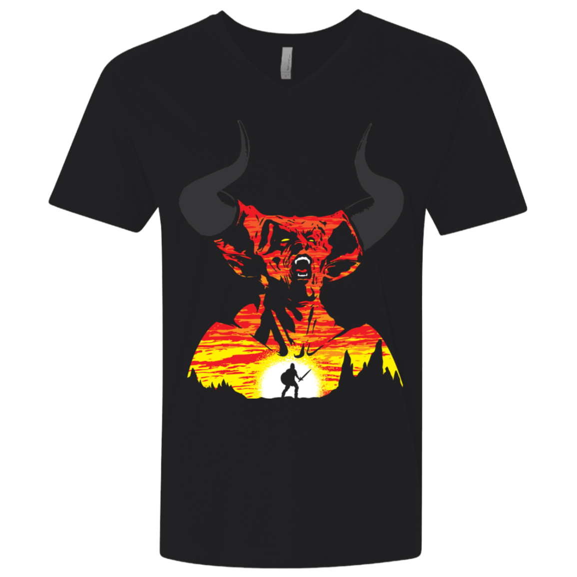 T-Shirts Black / X-Small The Darkness Men's Premium V-Neck