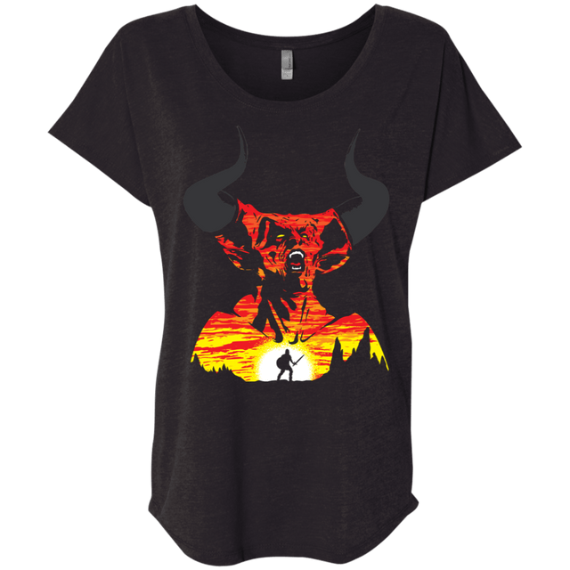 T-Shirts Vintage Black / X-Small The Darkness Triblend Dolman Sleeve