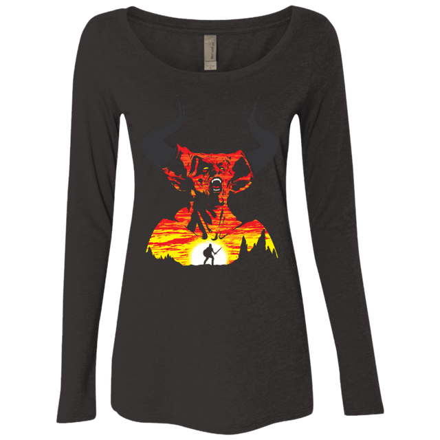 T-Shirts Vintage Black / S The Darkness Women's Triblend Long Sleeve Shirt