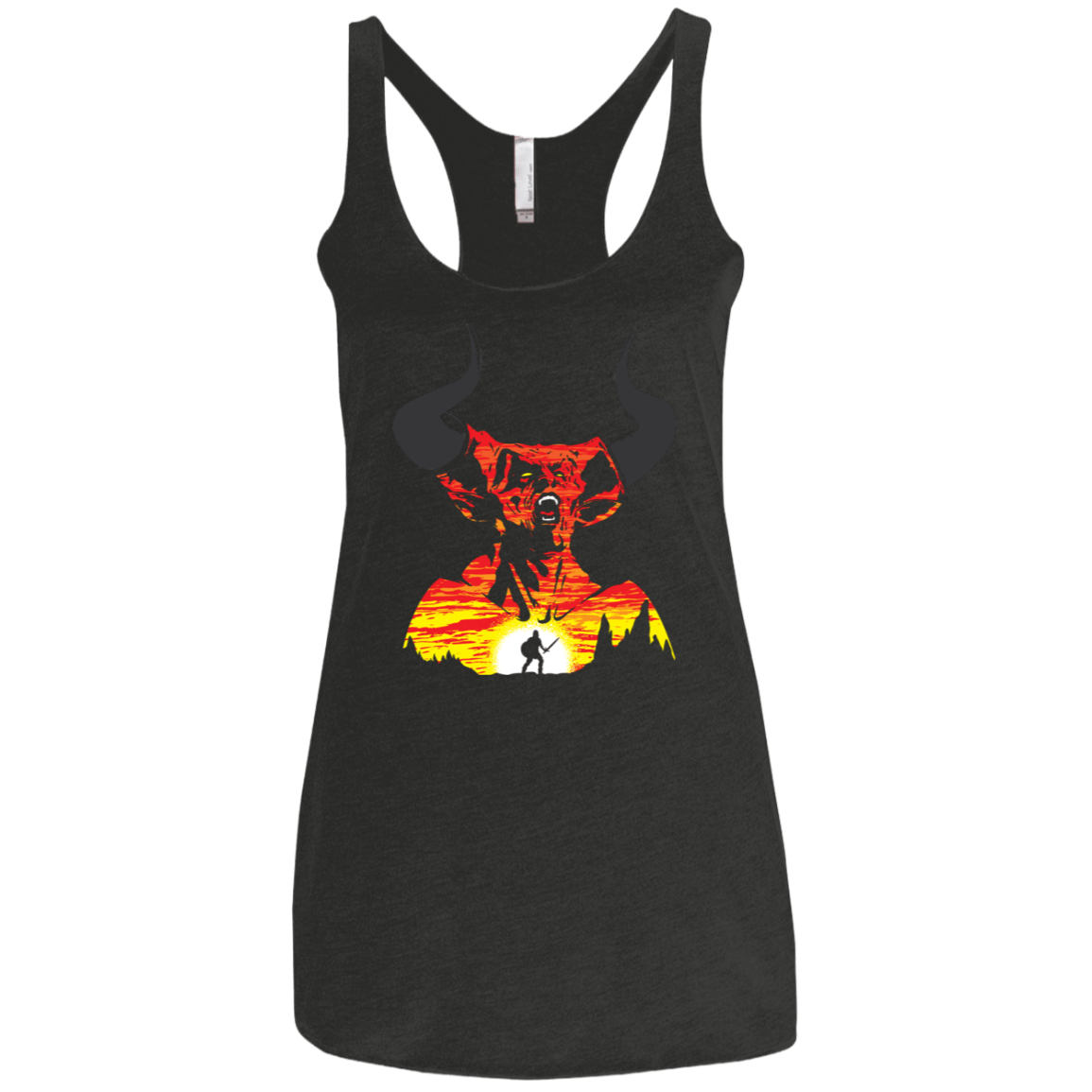 T-Shirts Vintage Black / X-Small The Darkness Women's Triblend Racerback Tank