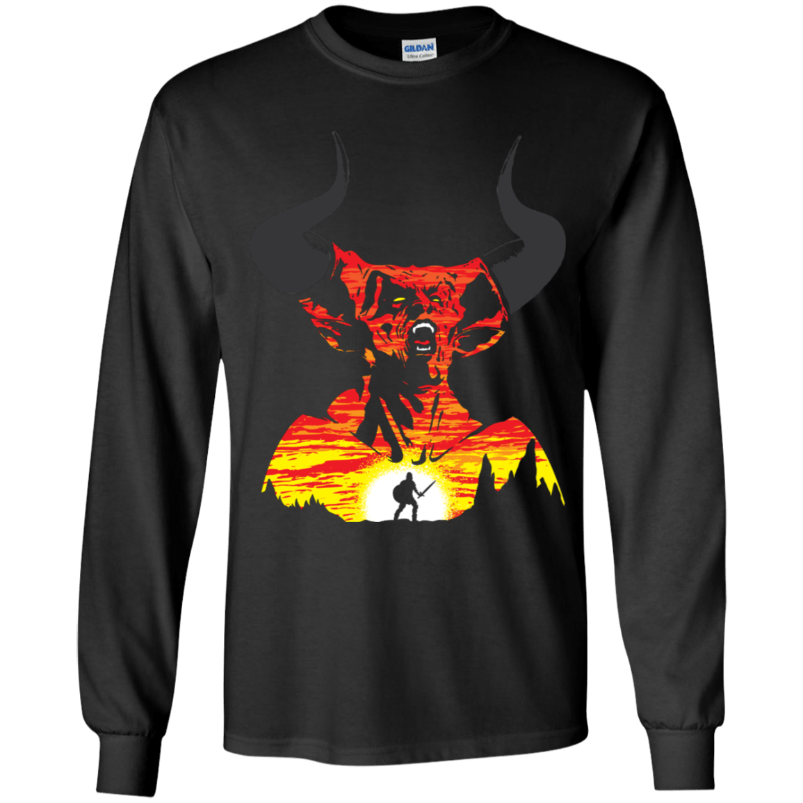 T-Shirts Black / YS The Darkness Youth Long Sleeve T-Shirt