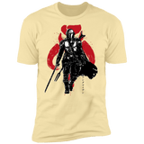T-Shirts Banana Cream / S The Darksaber Bearer sumi-e Men's Premium T-Shirt