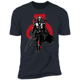 T-Shirts Indigo / S The Darksaber Bearer sumi-e Men's Premium T-Shirt