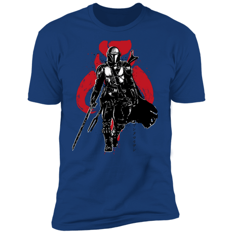 T-Shirts Royal / S The Darksaber Bearer sumi-e Men's Premium T-Shirt