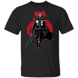 T-Shirts Black / S The Darksaber Bearer sumi-e T-Shirt