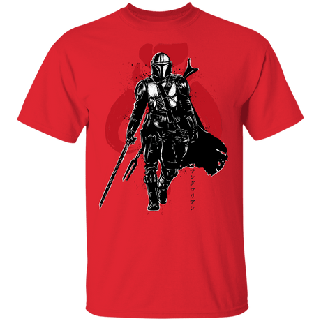 T-Shirts Red / YXS The Darksaber Bearer sumi-e Youth T-Shirt