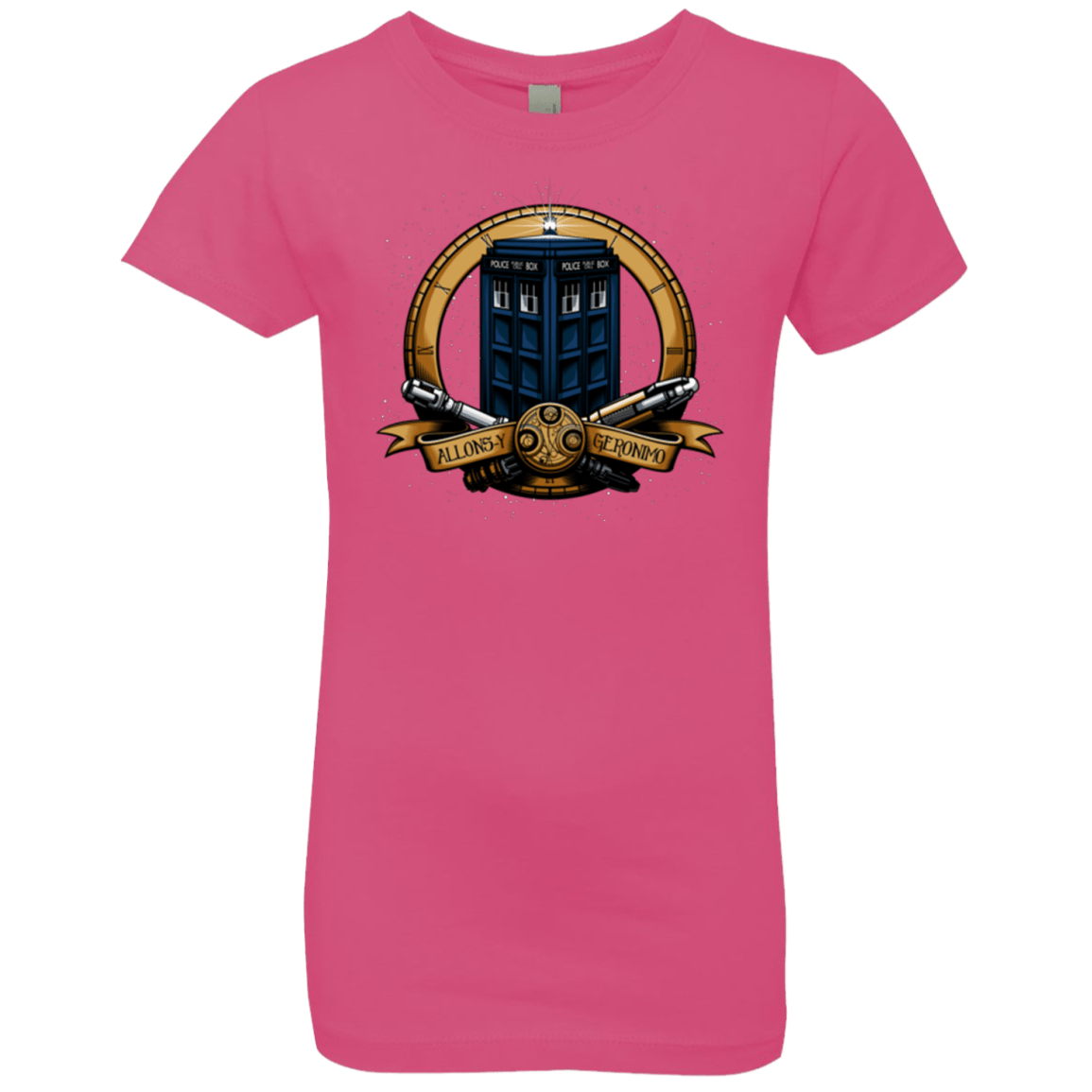 T-Shirts Hot Pink / YXS The Day of the Doctor Girls Premium T-Shirt