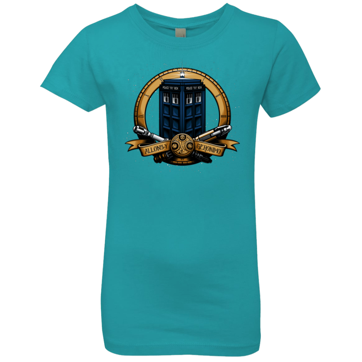 T-Shirts Tahiti Blue / YXS The Day of the Doctor Girls Premium T-Shirt
