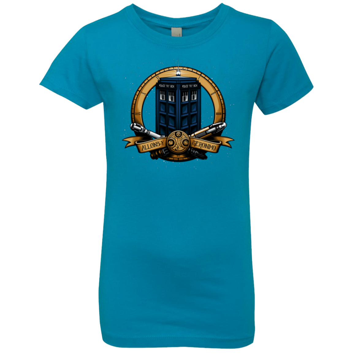 T-Shirts Turquoise / YXS The Day of the Doctor Girls Premium T-Shirt
