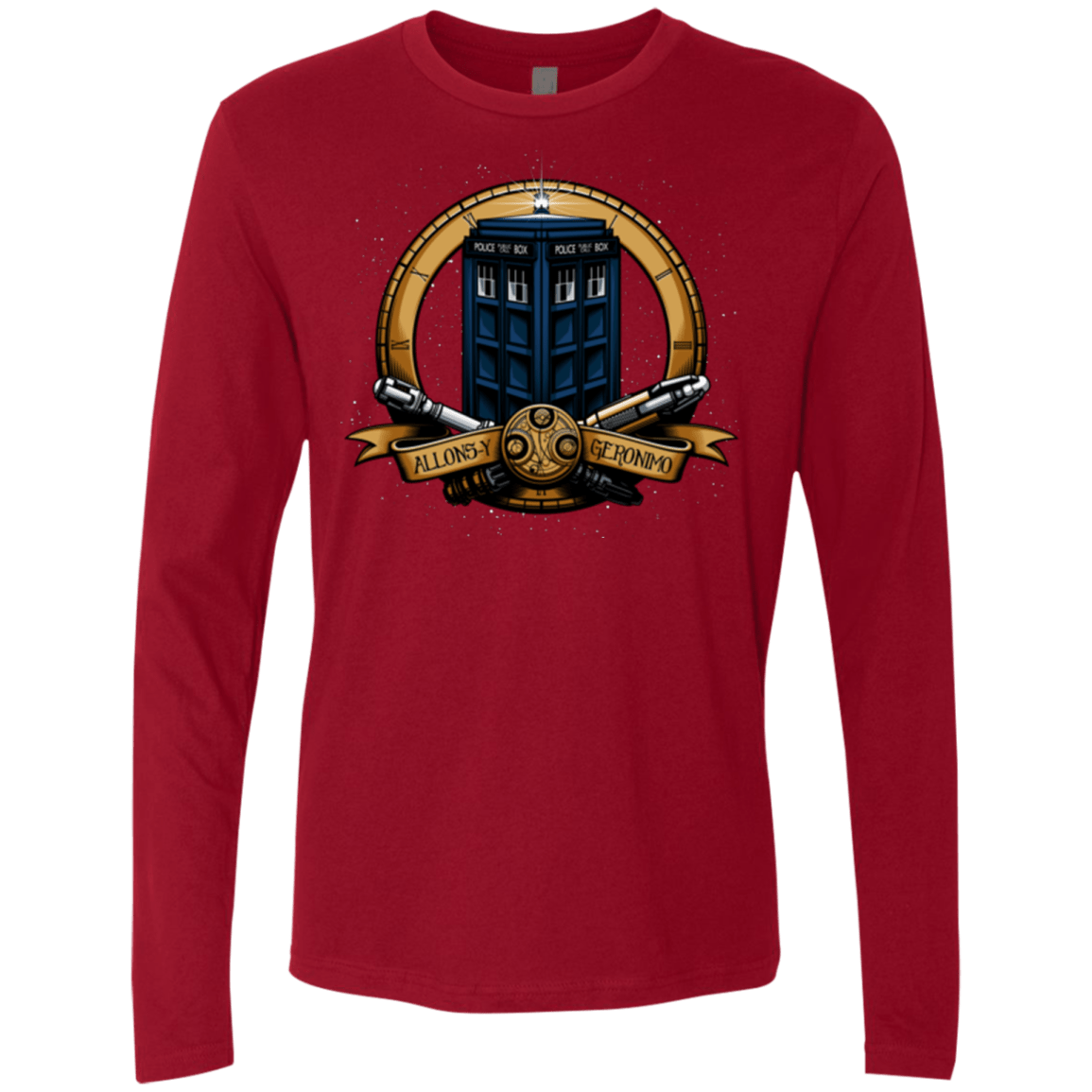 T-Shirts Cardinal / Small The Day of the Doctor Men's Premium Long Sleeve