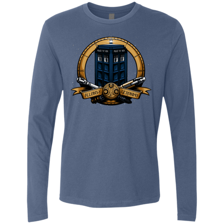 T-Shirts Indigo / Small The Day of the Doctor Men's Premium Long Sleeve