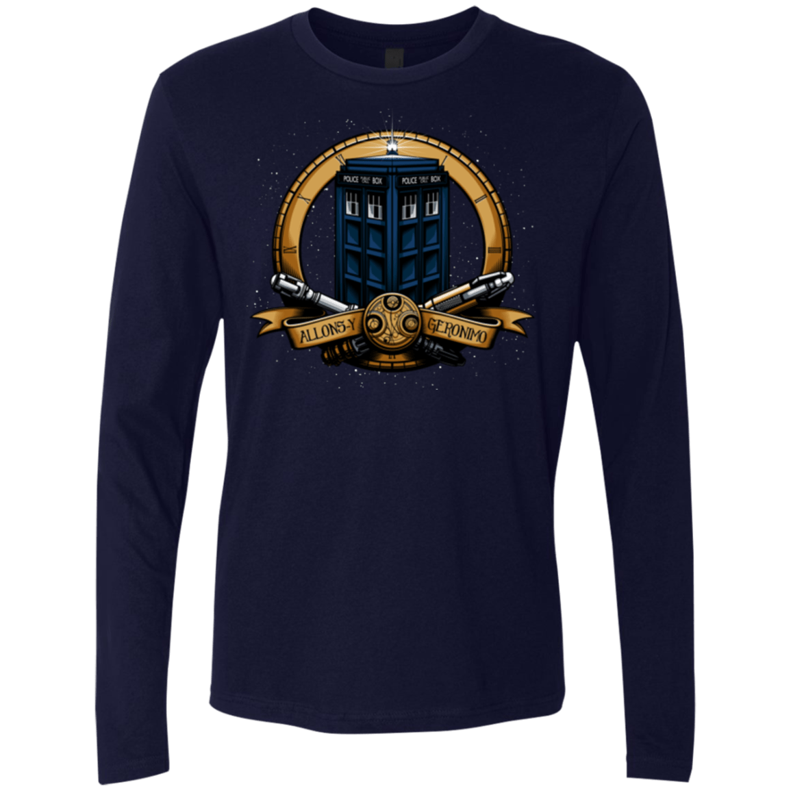 T-Shirts Midnight Navy / Small The Day of the Doctor Men's Premium Long Sleeve