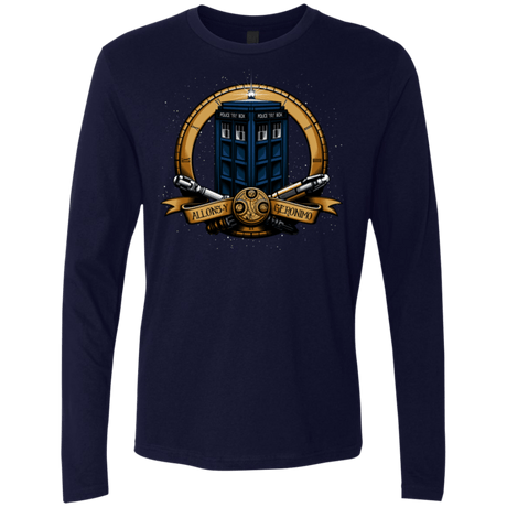 T-Shirts Midnight Navy / Small The Day of the Doctor Men's Premium Long Sleeve