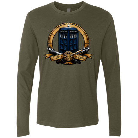 T-Shirts Military Green / Small The Day of the Doctor Men's Premium Long Sleeve