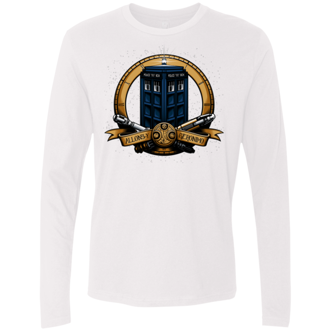 T-Shirts White / Small The Day of the Doctor Men's Premium Long Sleeve