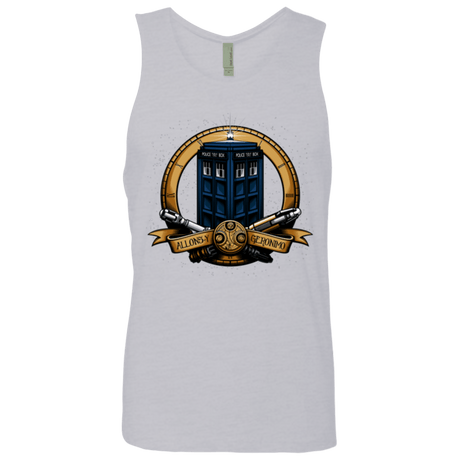 T-Shirts Heather Grey / Small The Day of the Doctor Men's Premium Tank Top