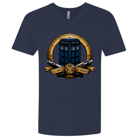 T-Shirts Midnight Navy / X-Small The Day of the Doctor Men's Premium V-Neck