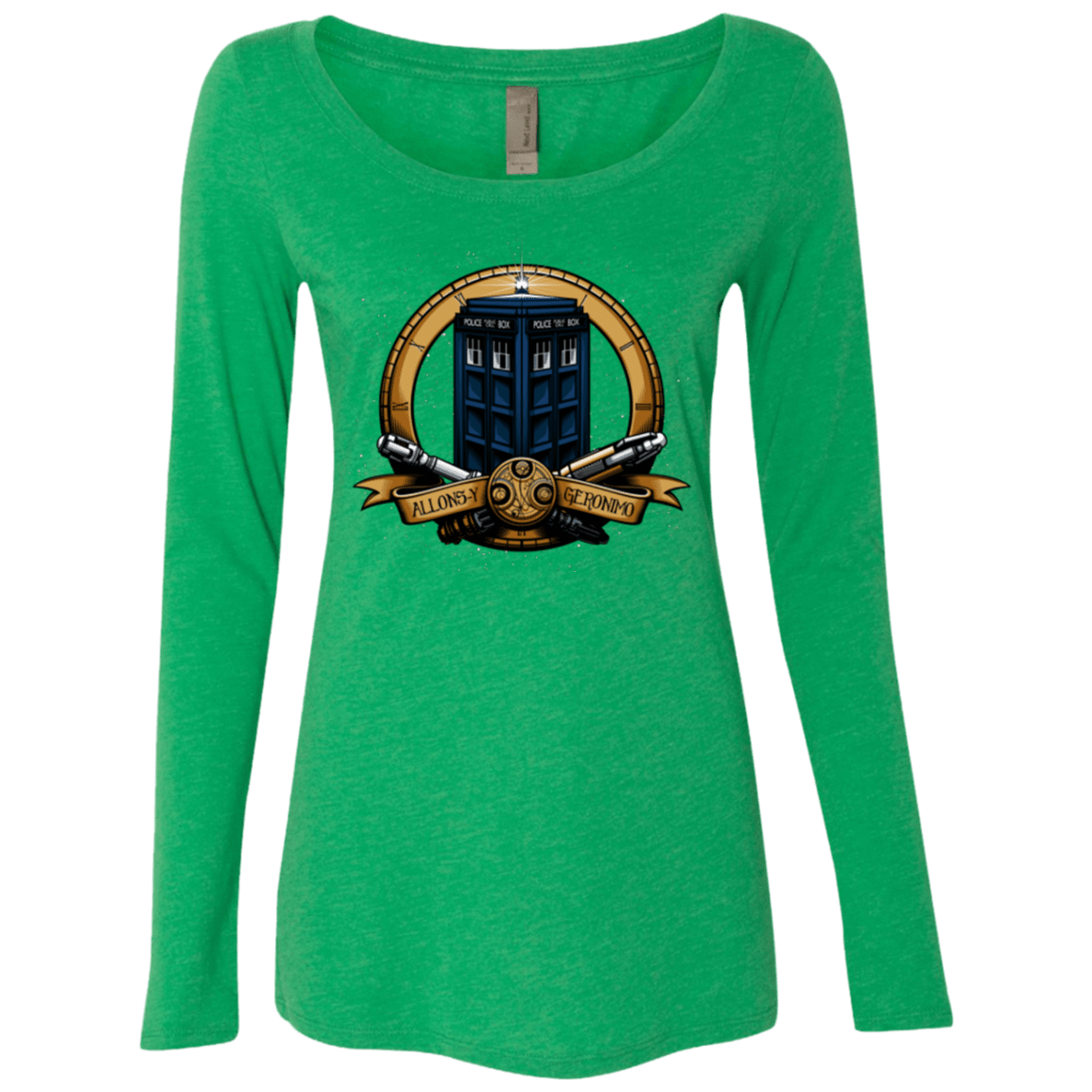 T-Shirts Envy / Small The Day of the Doctor Women's Triblend Long Sleeve Shirt