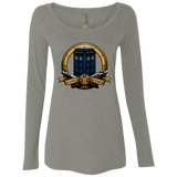 T-Shirts Venetian Grey / Small The Day of the Doctor Women's Triblend Long Sleeve Shirt