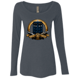 T-Shirts Vintage Navy / Small The Day of the Doctor Women's Triblend Long Sleeve Shirt