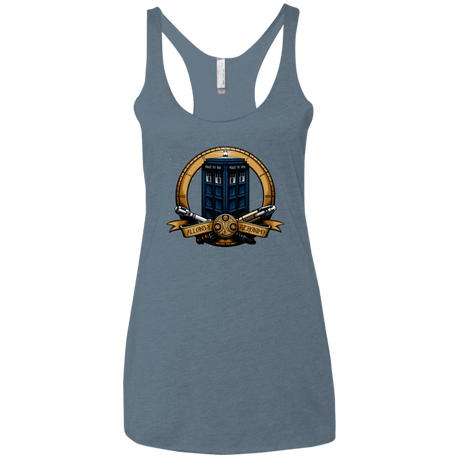 T-Shirts Indigo / X-Small The Day of the Doctor Women's Triblend Racerback Tank