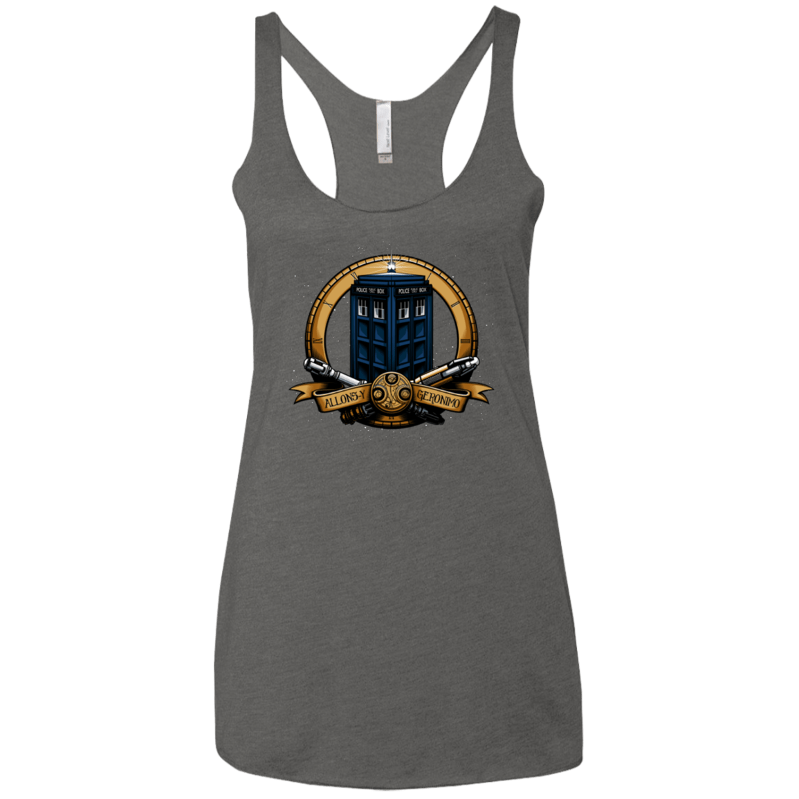 T-Shirts Premium Heather / X-Small The Day of the Doctor Women's Triblend Racerback Tank