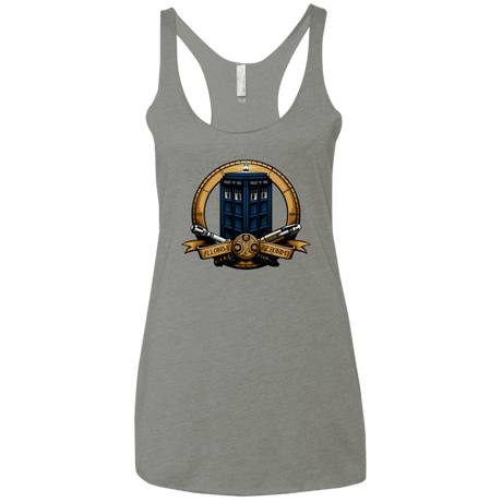 T-Shirts Venetian Grey / X-Small The Day of the Doctor Women's Triblend Racerback Tank