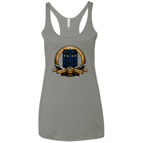 T-Shirts Venetian Grey / X-Small The Day of the Doctor Women's Triblend Racerback Tank