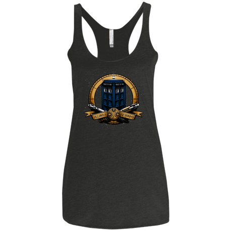 T-Shirts Vintage Black / X-Small The Day of the Doctor Women's Triblend Racerback Tank