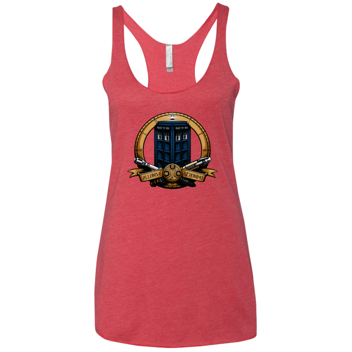 T-Shirts Vintage Red / X-Small The Day of the Doctor Women's Triblend Racerback Tank