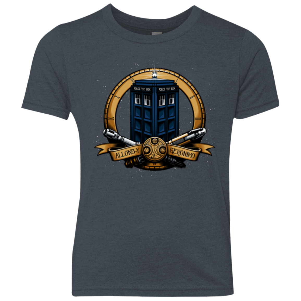 T-Shirts Vintage Navy / YXS The Day of the Doctor Youth Triblend T-Shirt