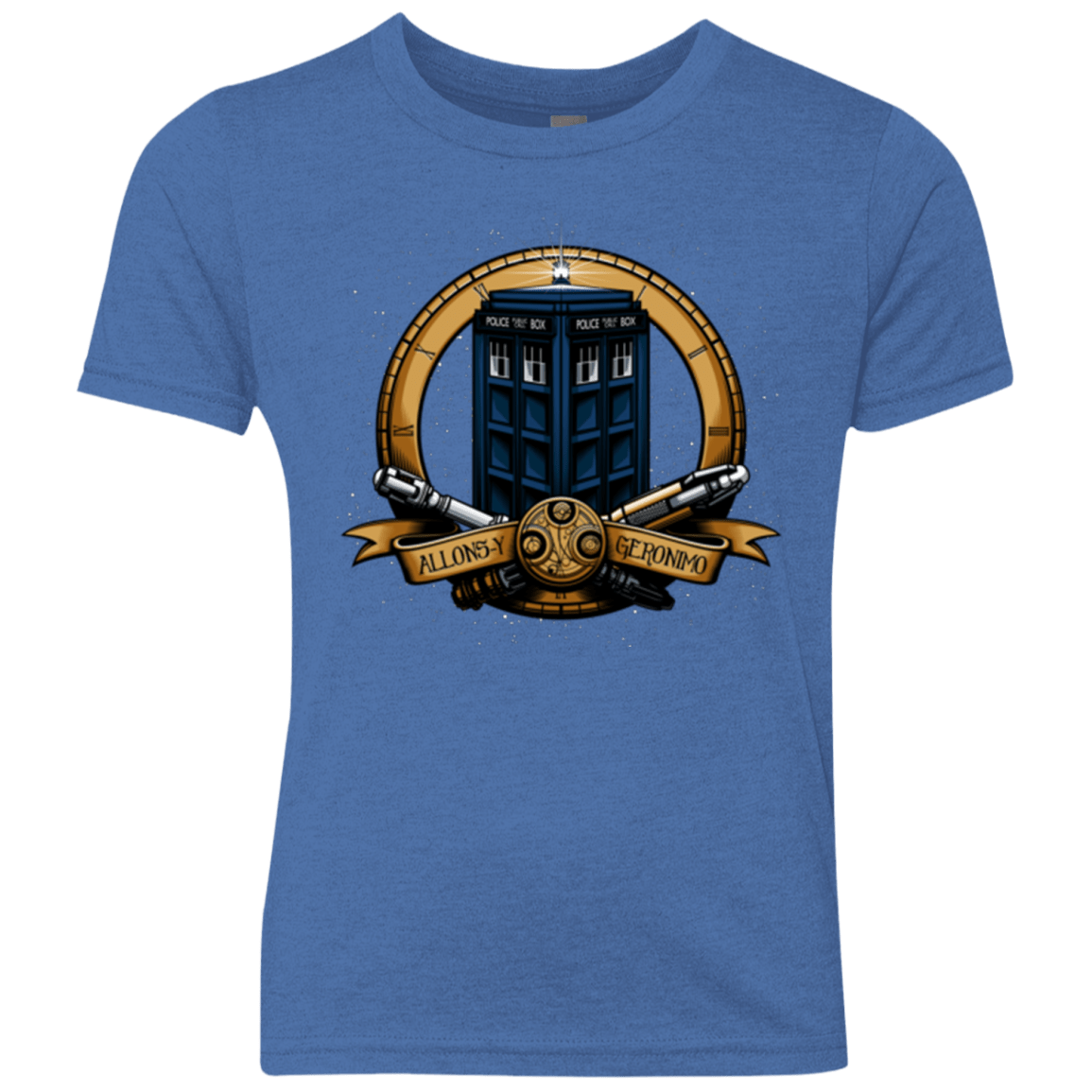T-Shirts Vintage Royal / YXS The Day of the Doctor Youth Triblend T-Shirt