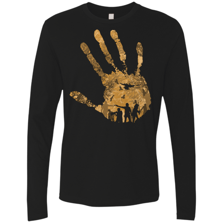 T-Shirts Black / Small The Dead walk! Men's Premium Long Sleeve