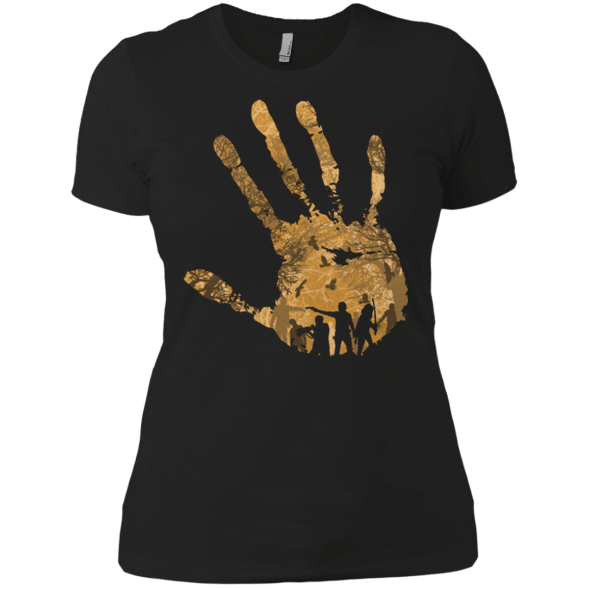 T-Shirts Black / X-Small The Dead walk! Women's Premium T-Shirt