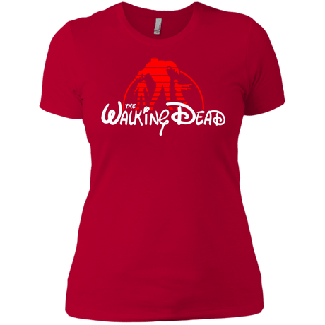 T-Shirts Red / X-Small The Dead Women's Premium T-Shirt