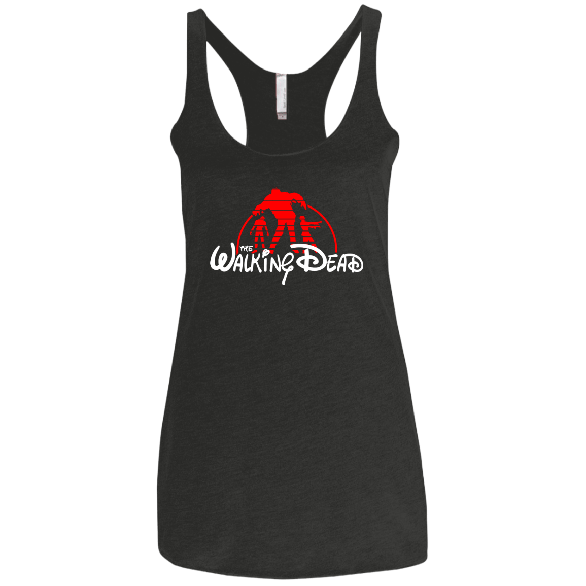T-Shirts Vintage Black / X-Small The Dead Women's Triblend Racerback Tank