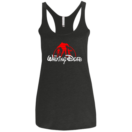 T-Shirts Vintage Black / X-Small The Dead Women's Triblend Racerback Tank