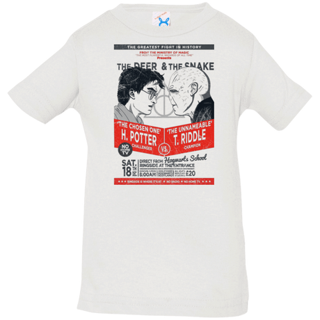 T-Shirts White / 6 Months The Deer vs The Snake Infant Premium T-Shirt