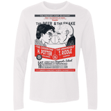 T-Shirts White / Small The Deer vs The Snake Men's Premium Long Sleeve