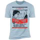 T-Shirts Light Blue / X-Small The Deer vs The Snake Men's Premium T-Shirt