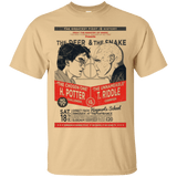 T-Shirts Vegas Gold / Small The Deer vs The Snake T-Shirt