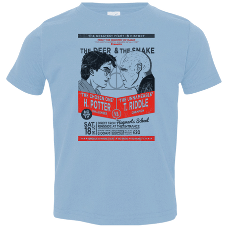 T-Shirts Light Blue / 2T The Deer vs The Snake Toddler Premium T-Shirt