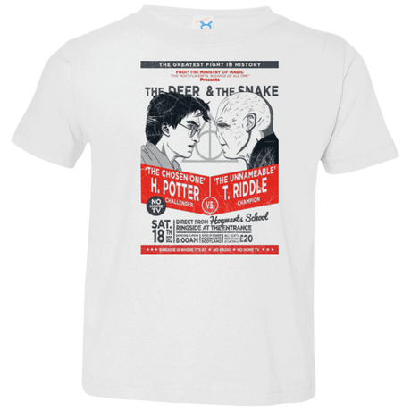 T-Shirts White / 2T The Deer vs The Snake Toddler Premium T-Shirt