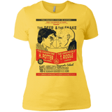 T-Shirts Vibrant Yellow / X-Small The Deer vs The Snake Women's Premium T-Shirt