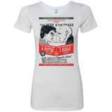 T-Shirts Heather White / Small The Deer vs The Snake Women's Triblend T-Shirt