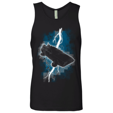 T-Shirts Black / Small The Delorean Returns Men's Premium Tank Top