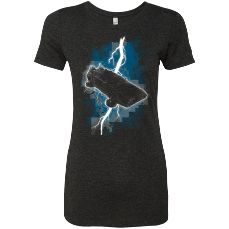 T-Shirts Vintage Black / Small The Delorean Returns Women's Triblend T-Shirt