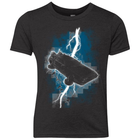 T-Shirts Vintage Black / YXS The Delorean Returns Youth Triblend T-Shirt