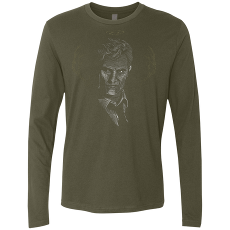 T-Shirts Military Green / Small The Detective Men's Premium Long Sleeve